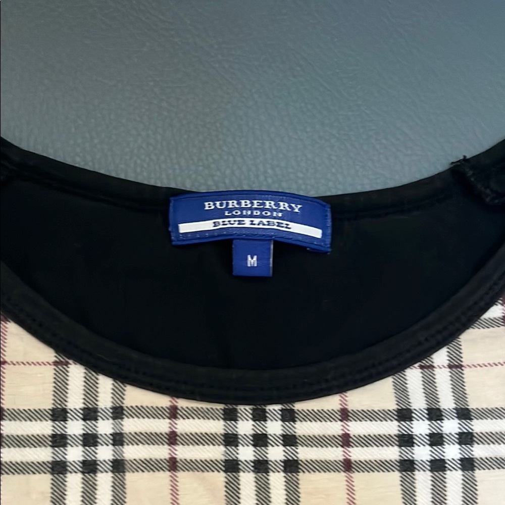 Burberry Blue Label Plaid Top
